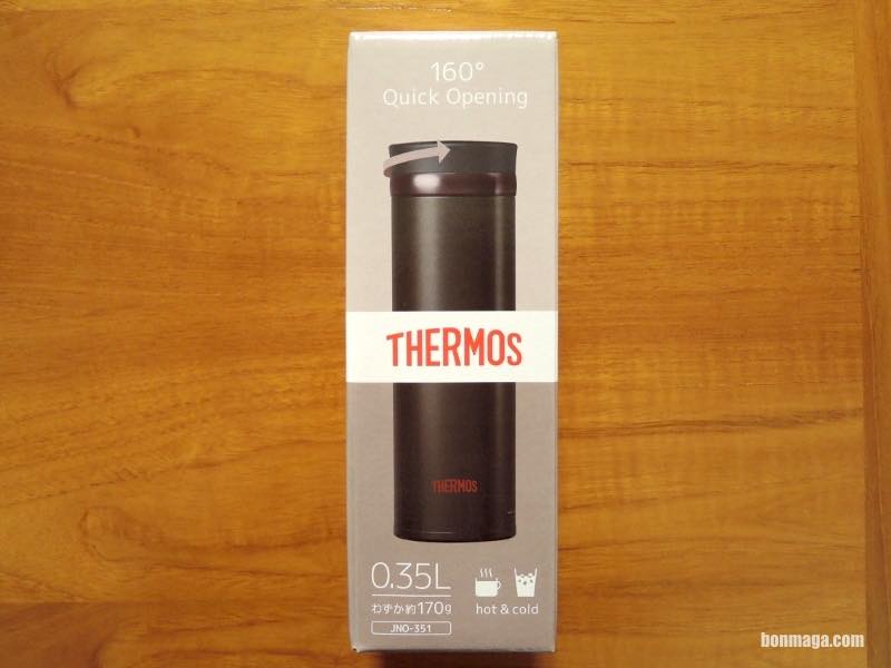 THERMOS 水筒 真空断熱ケータイマグ 0.35L エスプレッソ JNO-351 ESP」を買った。 | BonMaga